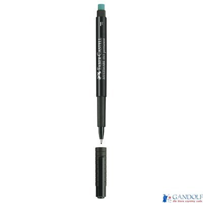 Nowy indeks mak0093268 Foliopis z gumką OHP MULTIMARK F 0.6 czarny 10szt FABER-CASTELL 151399