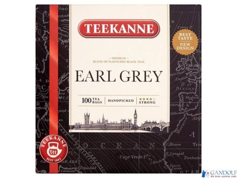 Herbata TEEKANNE EARL GREY 100t x 1,65g czarna Herbata TEEKANNE EARL GREY 100t x 1,65g czarna