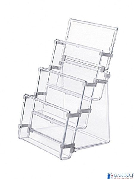 Stojak na ulotki A4 trzy kieszenie 0403-0043-00 PANTA PLAST Stojak na ulotki A4 trzy kieszenie 0403-0043-00 PANTA PLAST
