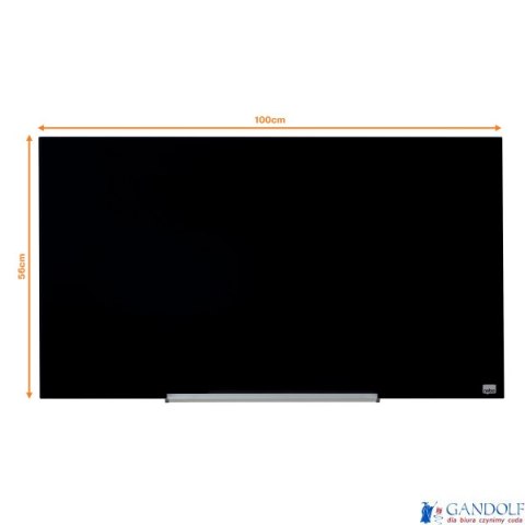 Szklana tablica Nobo Impression Pro 1000x560mm, czarna 1905180 Szklana tablica Nobo Impression Pro 1000x560mm, czarna 1905180