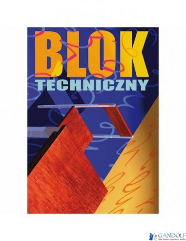 Blok techniczny A3 10k KRESKA