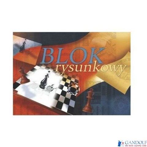 Blok rysunkowy A2 20K KRESKA Blok rysunkowy A2 20K KRESKA