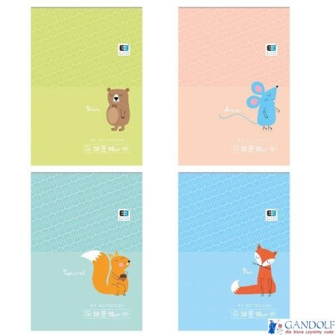 Notes A7 50k. B&B KIDS PASTEL INTERDRUK