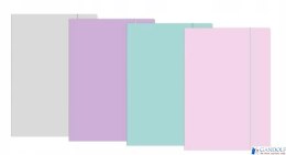 Teczka z gumką A4+ PASTEL INTERDRUK