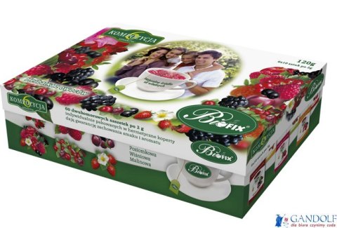Herbata BIFIX kompozycja 6 smaków owocowa 60kopert Herbata BIFIX kompozycja 6 smaków owocowa 60kopert