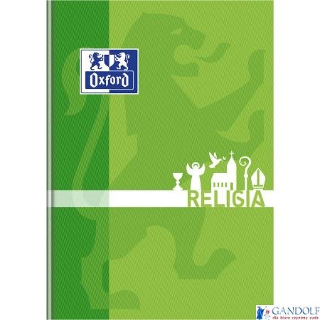 Brulion religia A5 80k 90g kratka z marginesem 400150857 OXFORD Brulion religia A5 80k 90g kratka z marginesem 400150857 OXFORD