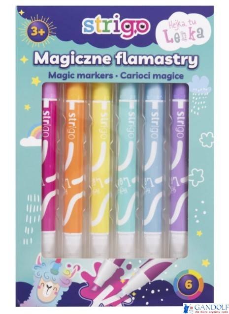 Flamastry STRIGO magiczne 6 kol. SSC143 Flamastry STRIGO magiczne 6 kol. SSC143