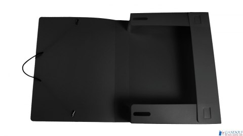 Teczka z gumką pudło 2 cm kolor czarny TG-03-05 BIURFOL