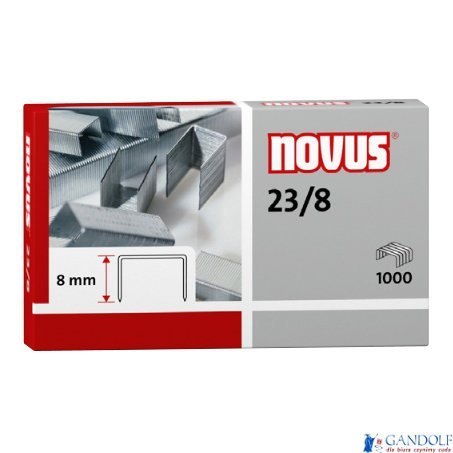 Zszywki 23/8 1000 NOVUS 042-0040 NO