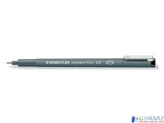 Pisak z atramentem pigmentowym, 0,3 mm, czarny, Staedtler S 308 03-9