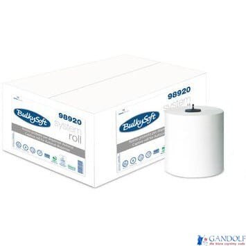 Ręcznik systemowy w roli (6 rolek) 150m 2w BulkySoft 100% celulozy 98920 Ręcznik systemowy w roli (6 rolek) 150m 2w BulkySoft 100% celulozy 98920