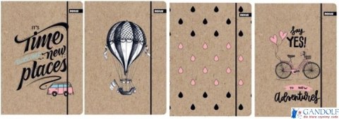 Teczka A4+ z gumką HS KRAFT