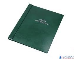 Teczka do akt.osobowych oklejane zielone BARBARA 1822002