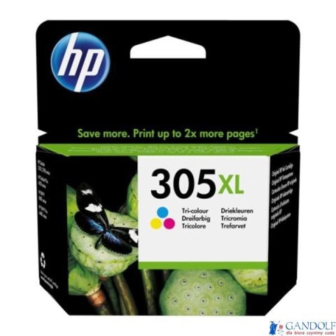 Tusz HP 305XL (3YM63AE)kolor 200str Tusz HP 305XL (3YM63AE)kolor 200str