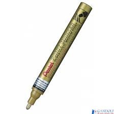 (Nowy indeks mak0067059) Marker olejowy w aluminiowej obudowie złoty MMP10-X PENTEL