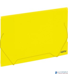 Teczka kopertowa A4 na gumkę ZP041 żółta 120-1228 GRAND