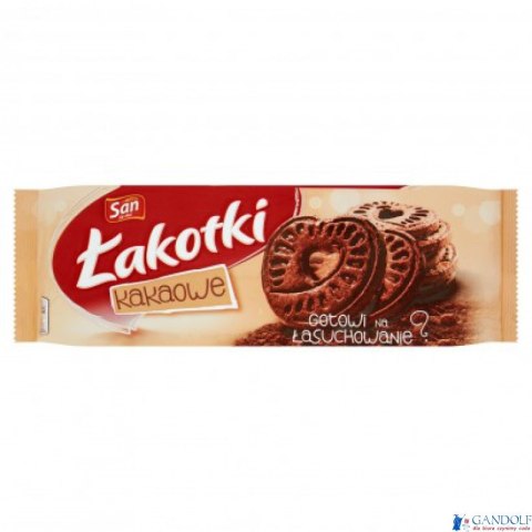 Ciastka SAN ŁAKOTKI KAKAO 168g