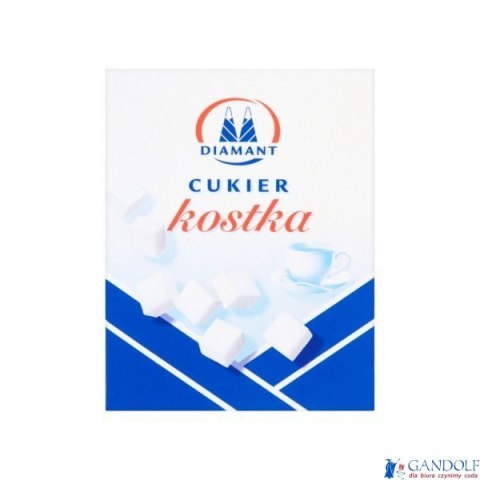 Cukier biały w kostkach 500g DIAMANT Cukier biały w kostkach 500g DIAMANT