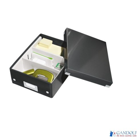 Pudełko z przegródkami LEITZ C&S małe Czarne 60570095 Pudełko z przegródkami LEITZ C&S małe Czarne 60570095