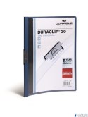 Skoroszyt DURABLE DURACLIP Original 30 granatowy 2200-07