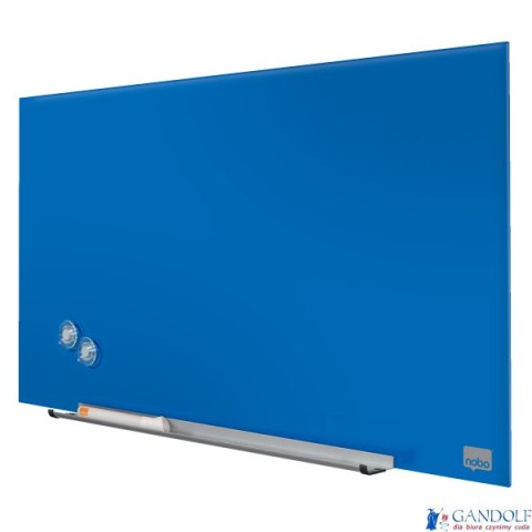 Szklana tablica Nobo Impression Pro 680x380mm, niebieska Szklana tablica Nobo Impression Pro 680x380mm, niebieska