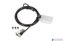 Blokada z zamkiem szyfrowym Kensington Universal 3 w 1 z opcją resetowania kodu K62316WW