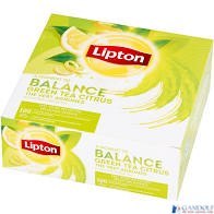 Herbata LIPTON GREEN TEA Citrus (100 kopert fol.) zielona