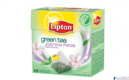Herbata LIPTON PIRAMID GREEN TEA JAŚMIN 20t zielona