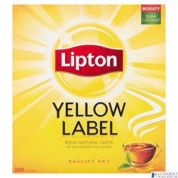 Herbata LIPTON YELLOW LABEL 100 torebek 2g POL