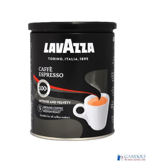 Kawa LAVAZZA ESPRESSO ITALIANO CLASSICO 250g mielona puszka Kawa LAVAZZA ESPRESSO ITALIANO CLASSICO 250g mielona puszka