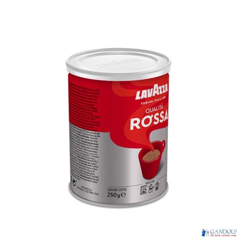 Kawa LAVAZZA QUALITA ROSSA 250g mielona puszka Kawa LAVAZZA QUALITA ROSSA 250g mielona puszka