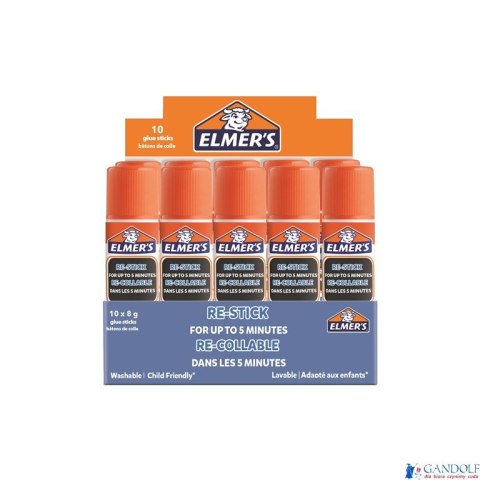 Klej re-stick w sztyfcie 8g, ELMERS 2137852 Klej re-stick w sztyfcie 8g, ELMERS 2137852