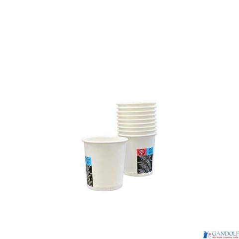 Kubek papierowy biały 100 ml (50) GM4OZCARB1 Kubek papierowy biały 100 ml (50) GM4OZCARB1