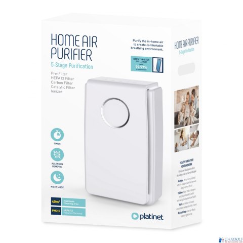 Oczyszczacz powietrza AIR PURIFIER HEPA13 Jonizator Platinet PAPHEPA13 Oczyszczacz powietrza AIR PURIFIER HEPA13 Jonizator Platinet PAPHEPA13