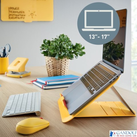 Podstawka pod laptopa Ergo Cosy, żółta Leitz 64260019