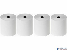 Rolki termiczne DOTTS 80mm x 80m (4szt) BPA FREE 80x80