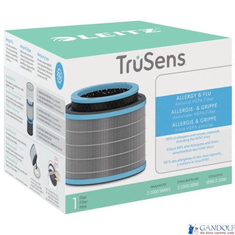 Filtr antyalergiczny i przeciwgrypowy HEPA (3 w 1) Leitz TruSens Z-2000 2415117