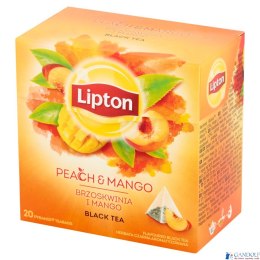 Herbata LIPTON PIRAMID PEACH Mango Brzoskwinia 20t