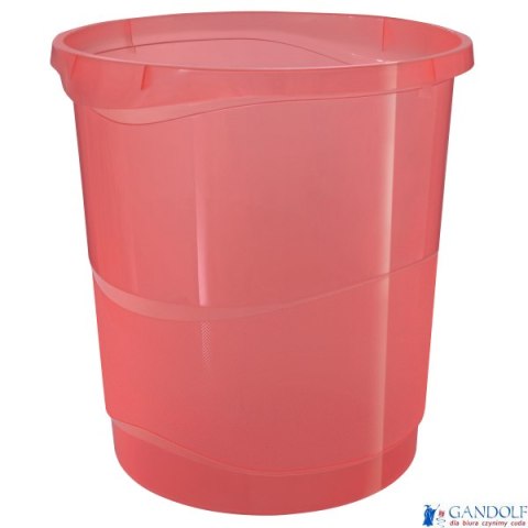 Kosz na śmieci Esselte ColourBreeze, koralowy 628461