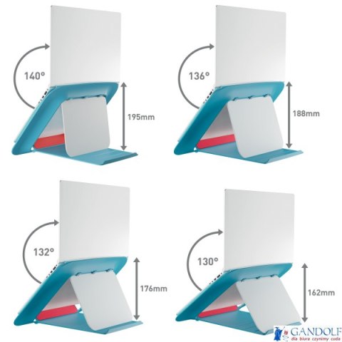 Podstawka pod laptopa Ergo Cosy, niebieska Leitz 64260061