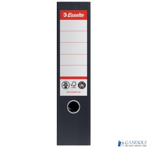 Segregator Esselte No.1 neutralny pod względem emisji CO2, A4, szer. 75 mm, czarny 627569