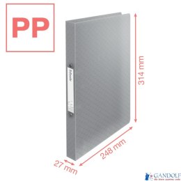 Segregator ringowy Esselte ColourBreeze, 2 RR, 25 mm, zielony 626243