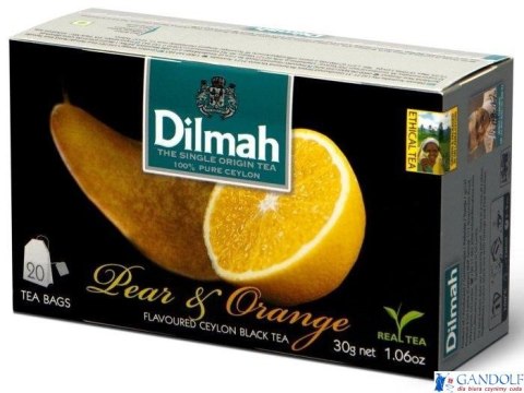 Herbata DILMAH GRUSZKA&POMARAŃCZA 20t*1,5g Herbata DILMAH GRUSZKA&POMARAŃCZA 20t*1,5g
