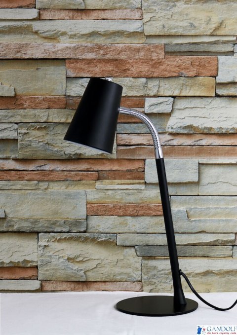 Lampka biurkowa UNILUX FLEXIO 2.0 LED czarna 400093687, 400093687 Lampka biurkowa UNILUX FLEXIO 2.0 LED czarna 400093687, 400093687