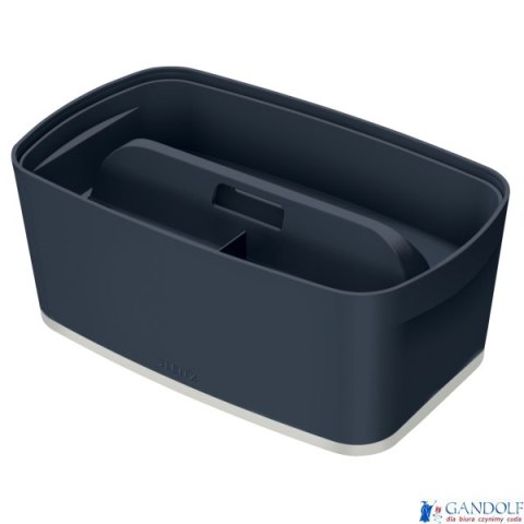 MyBox Cosy mały pojemnik z pokrywką, szary Leitz 52630089