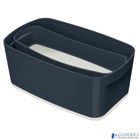 MyBox Cosy mały pojemnik z pokrywką, szary Leitz 52630089