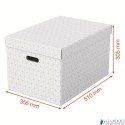 Pudełka domowe do przechowywania, rozmiar L, 3 sztuki, białe Esselte 628286