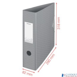 Segregator Esselte Colour Breeze, z polyfoamu A4, 82 mm, niebieski 626217