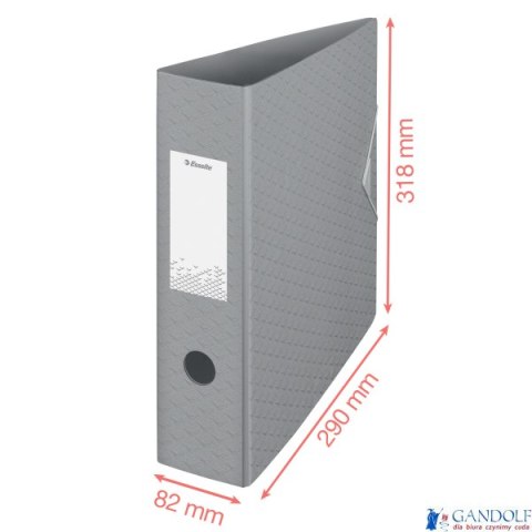 Segregator Esselte Colour Breeze, z polyfoamu A4, 82 mm, niebieski 626217