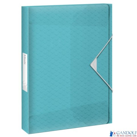 Teczka z gumką Esselte ColourBreeze, 25 mm, niebieski 626259